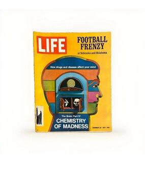 LIFE Magazine November 26,LIFE Magazine November 26, 1971 - Chemistry of Madness
